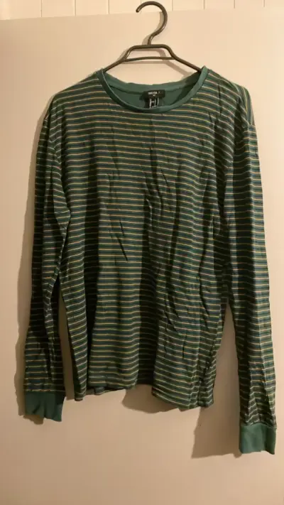 Polera de rayas verde Forever 21 para hombre - miniatura 1