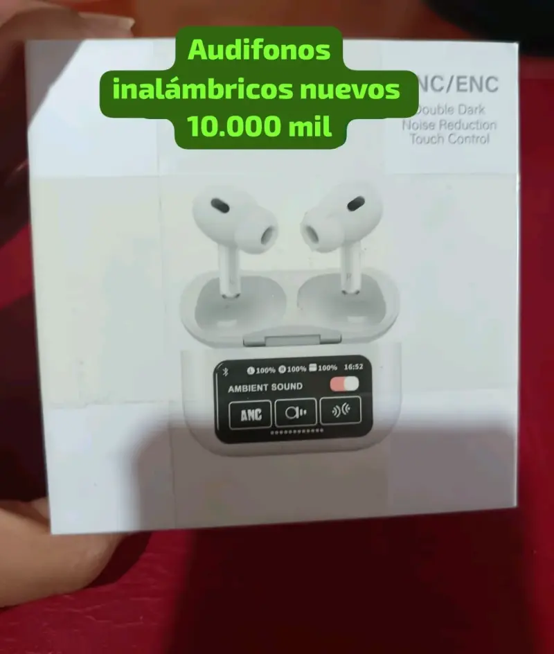 Audífonos inalámbricos con reducción de ruido