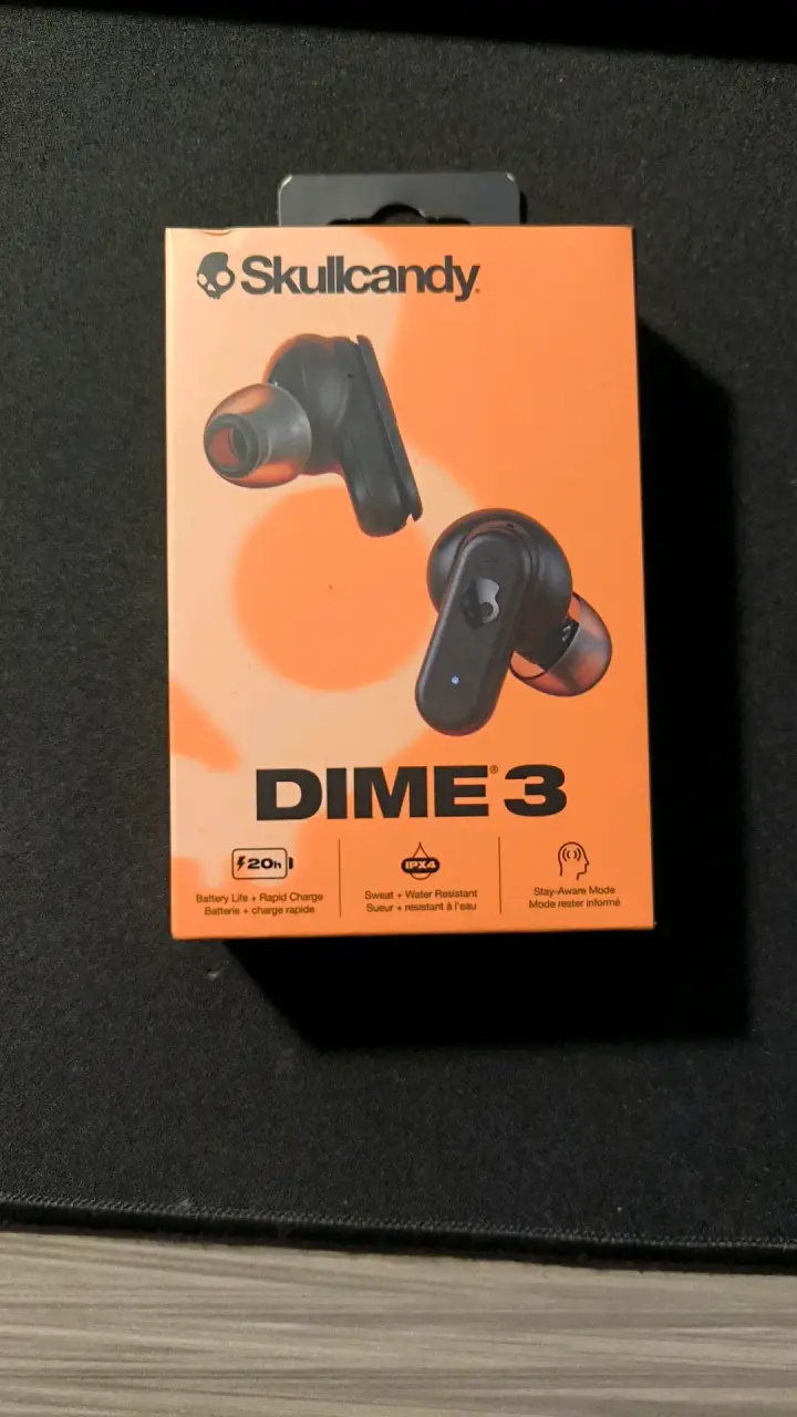 Audífonos Inalámbricos Skullcandy Dime 3 Negros - 1