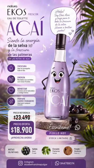 Perfume Natura Ekos Frescor de Maracuyá - miniatura 5