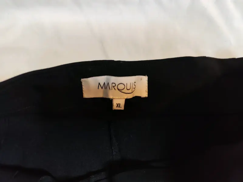 Pantalones negros de mujer Marquis talla XL - 4