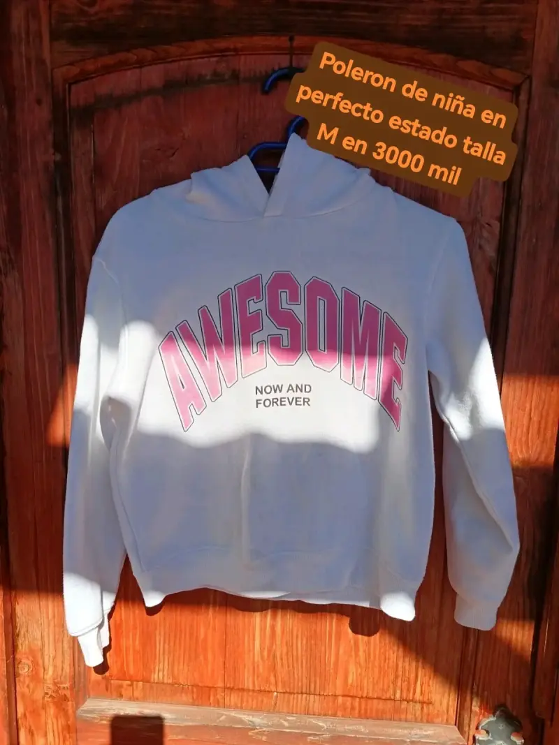 Polerón de niña 'Awesome' talla M