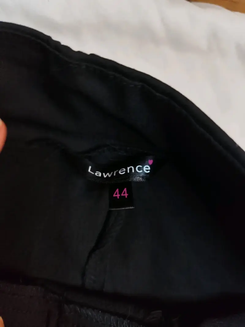 Pantalones negros Lawrence talla 44 recto - 4