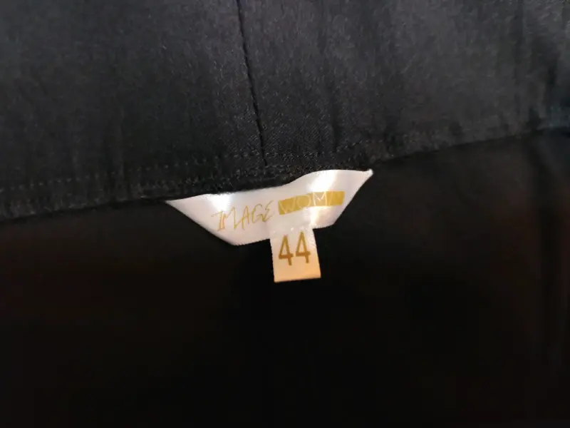 Pantalones negros talla 44 para mujer - 4
