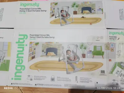Columpio portátil Ingenuity con vibración y música - miniatura 4