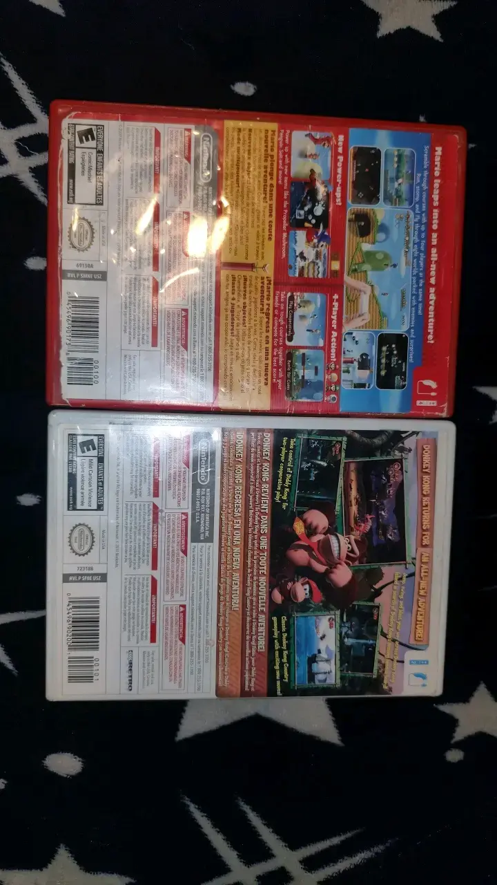 Juegos Wii Super Mario Bros y Donkey Kong - 2