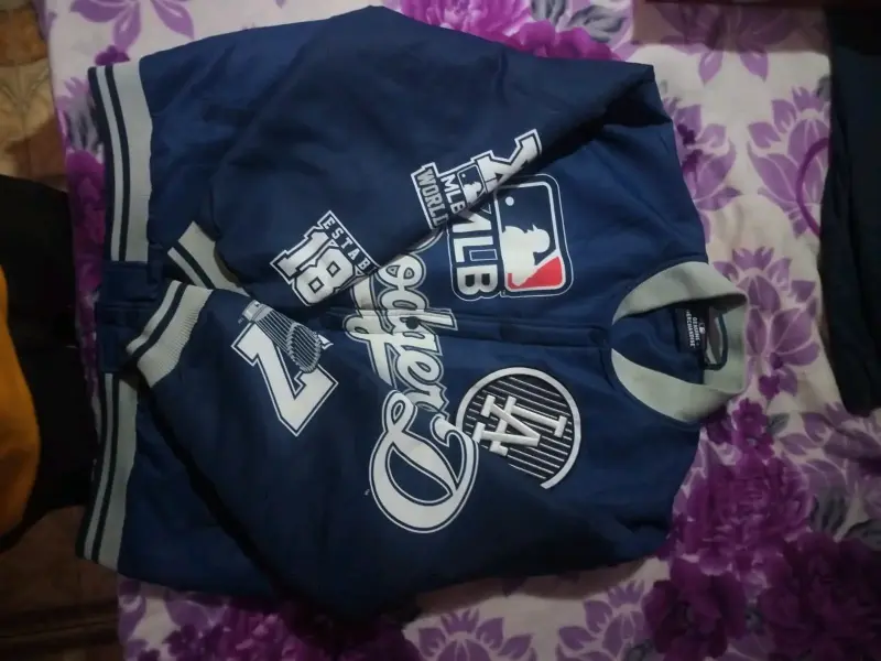 Chaqueta MLB Dodgers azul con logo - 2