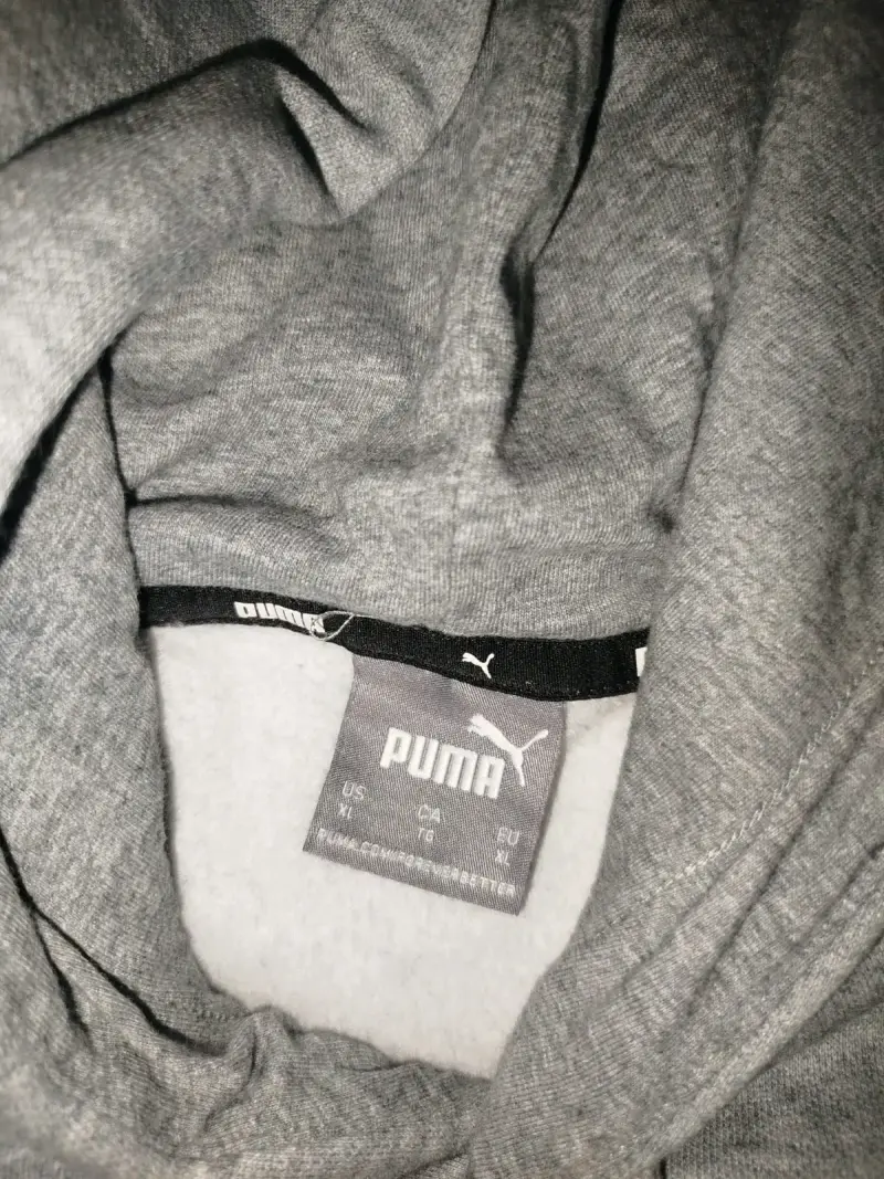 Polerón gris con capucha Puma para hombre - 2