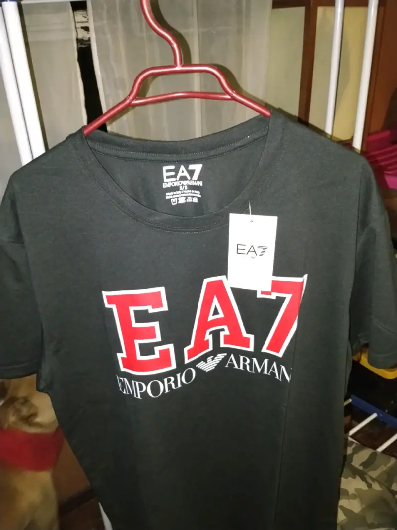Polera Negra EA7 Emporio Armani Hombre - 2