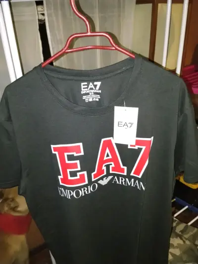 Polera Negra EA7 Emporio Armani Hombre - miniatura 2