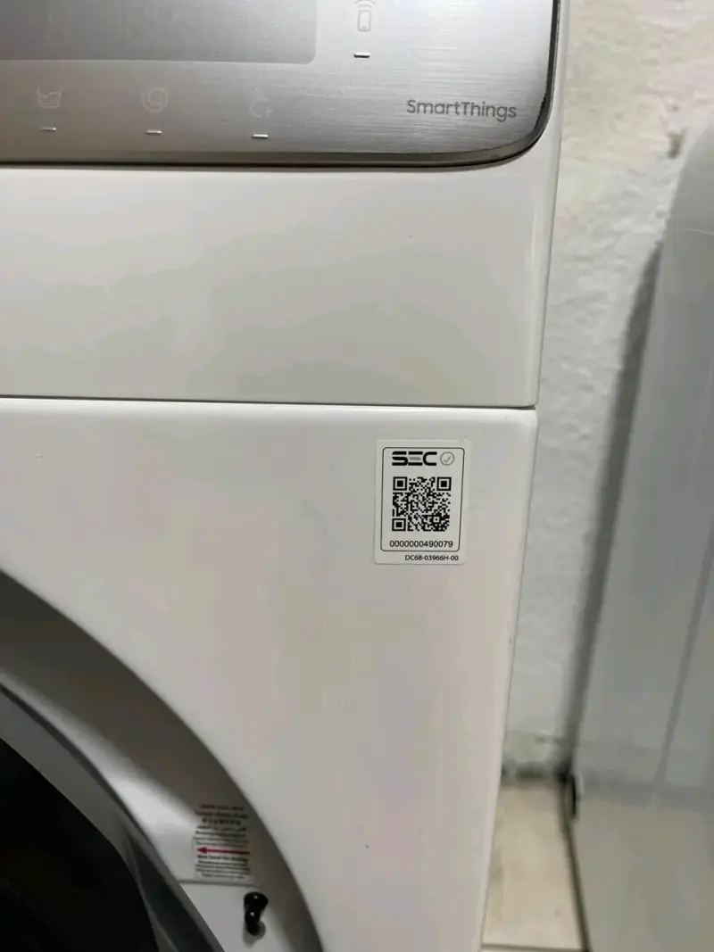 Lavadora Secadora Samsung 7kg Modelo WD12T704DBH - 4