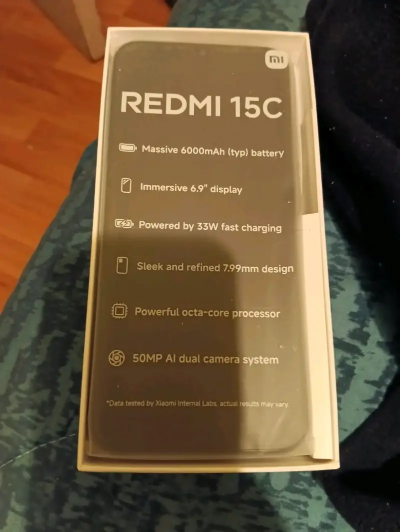 Smartphone Xiaomi Redmi 15C con batería de 6000mAh - 3