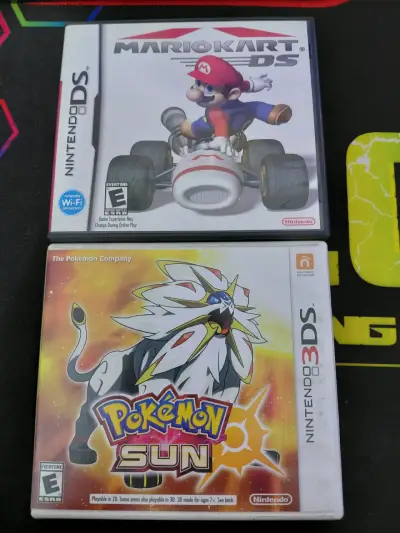 Juegos Nintendo 3DS Pokémon Sun y Mario Kart DS - miniatura 2