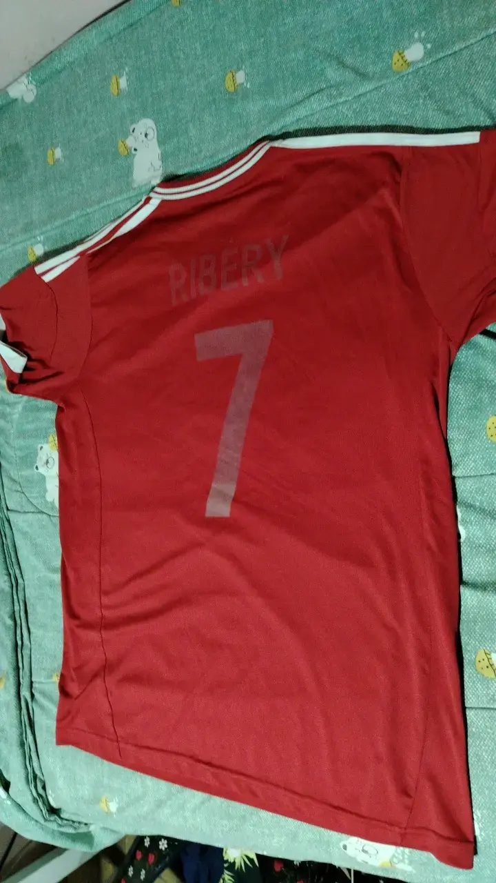 Camiseta Bayern Munich Ribery 7 Roja - 2
