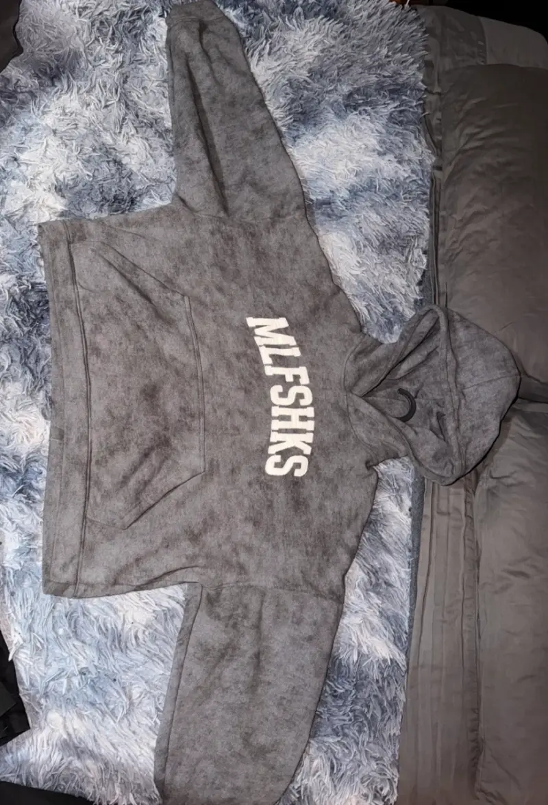 Polerón Mujer gris MLFHSKS - 2