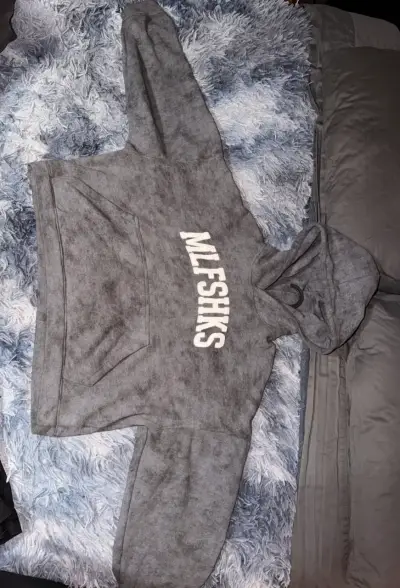 Polerón Mujer gris MLFHSKS - miniatura 2