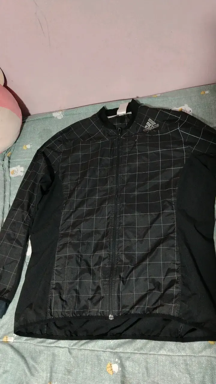 Chaqueta deportiva negra Adidas para hombre