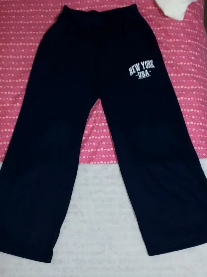 Pantalones deportivos azul New York USA para mujer - 1