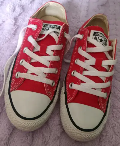 Zapatillas Converse All Star rojas unisex - miniatura 1