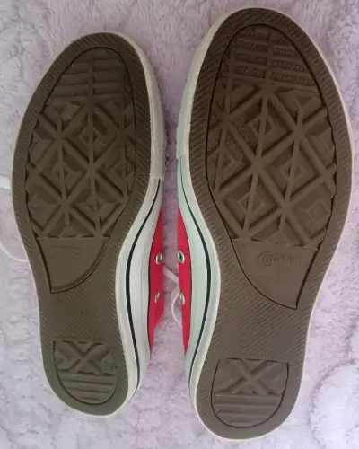 Zapatillas Converse All Star rojas unisex - miniatura 3