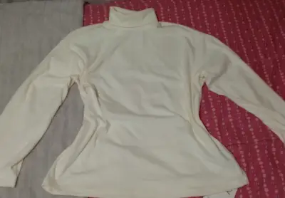Suéter de cuello alto, color beige Dazy para mujer - miniatura 2