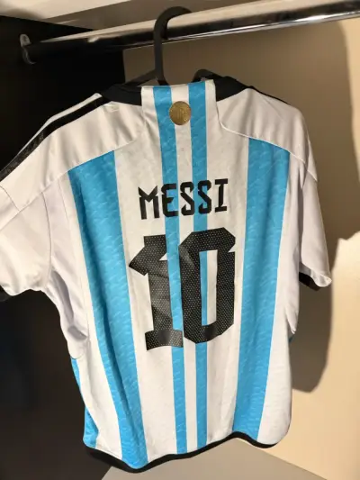 Camiseta de fútbol Argentina Messi 10 - miniatura 1