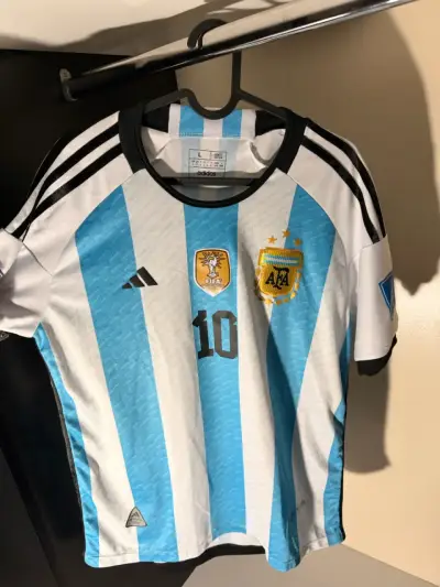 Camiseta de fútbol Argentina Messi 10 - miniatura 2