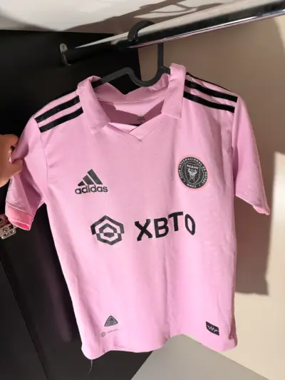 Camiseta rosa de fútbol Messi Inter Miami - miniatura 2