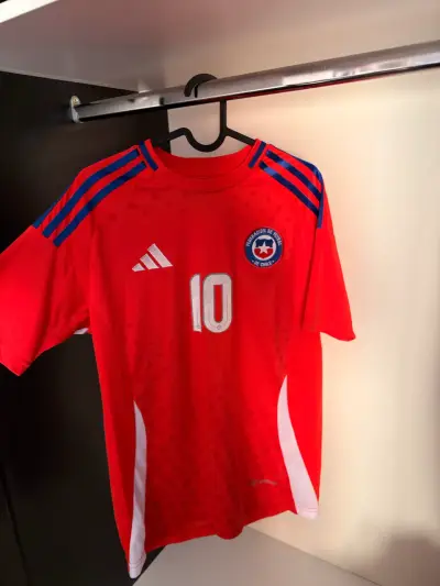 Camiseta Roja Selección Chilena Alexis 10 - miniatura 2