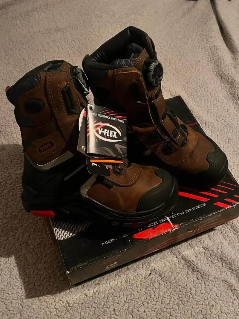 Botas de seguridad V-Flex marrones