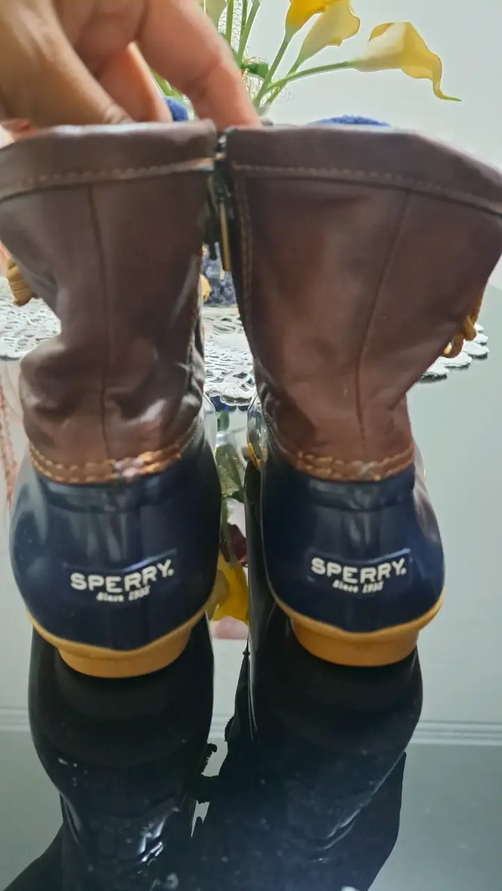 Botas de cuero y goma Sperry para mujer - 2