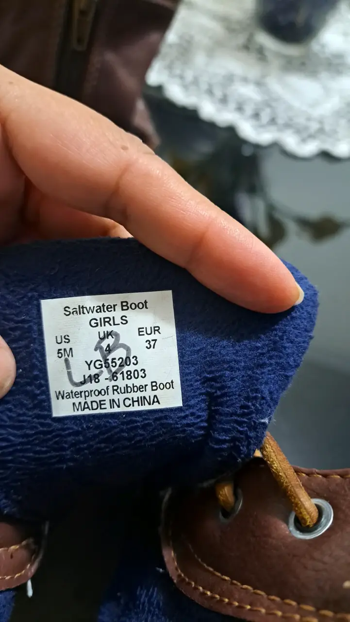 Botas de cuero y goma Sperry para mujer - 5