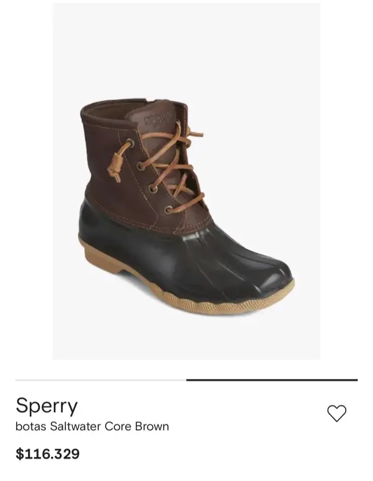 Botas de cuero y goma Sperry para mujer - 6