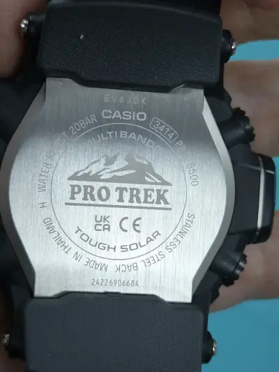 Reloj Casio Pro Trek Tough Solar Negro - miniatura 4