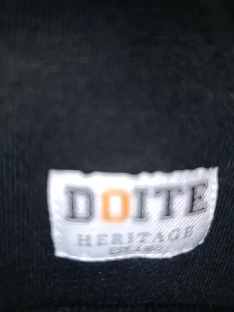 Polerón con capucha Doite Heritage negro - 3