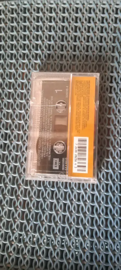 Cassette Salvatore Adamo 24 Grandes Éxitos en Español - miniatura 2