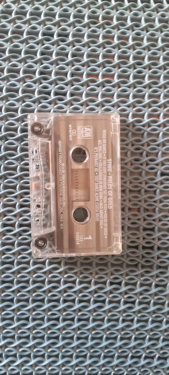 Cassette de música Sting Fields of Gold - 1