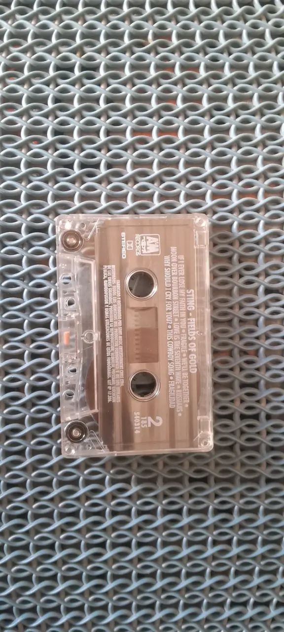 Cassette de música Sting Fields of Gold - 2