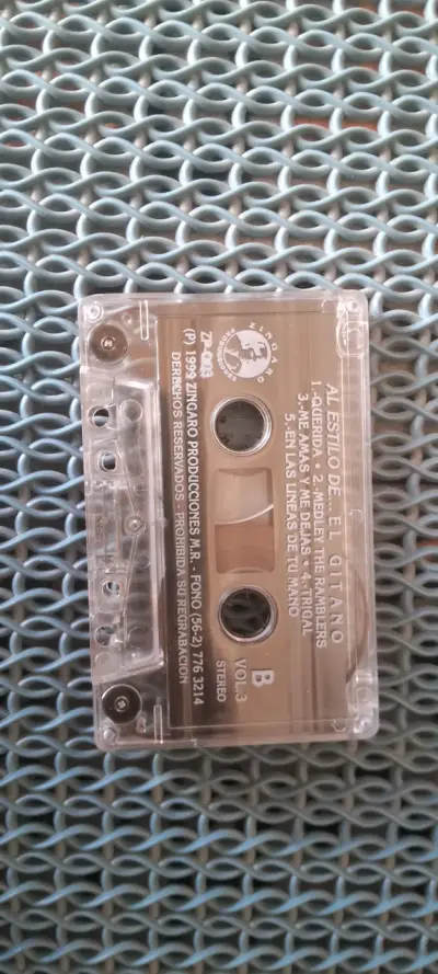 Cassette de música El Gitano Vol. 3 - miniatura 2