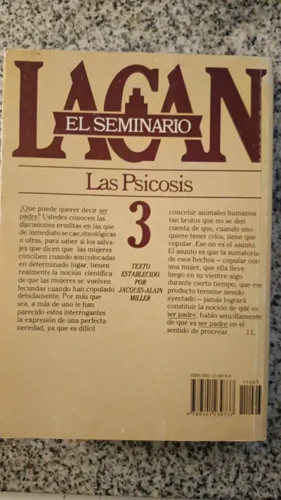 Libro El Seminario Las Psicosis 3 de Lacan - miniatura 2