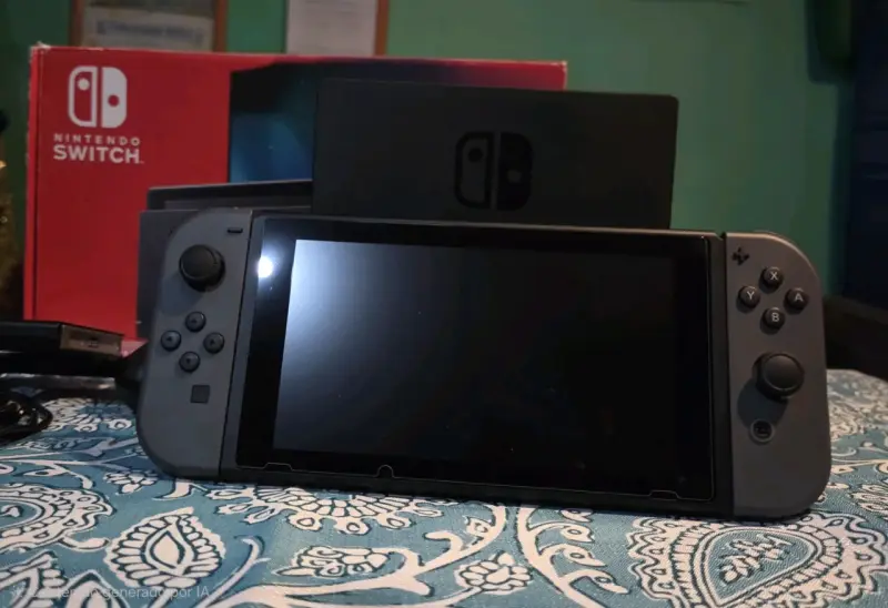 Consola Nintendo Switch con accesorios - 1