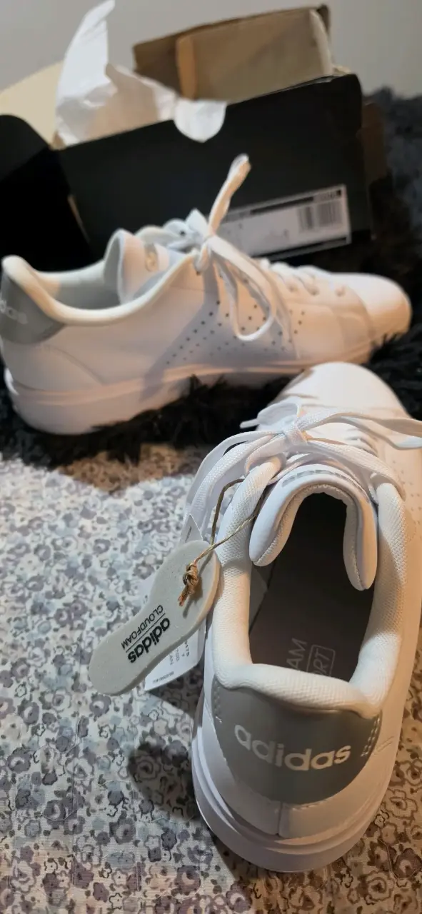 Zapatillas blancas Adidas casuales para hombre - 2