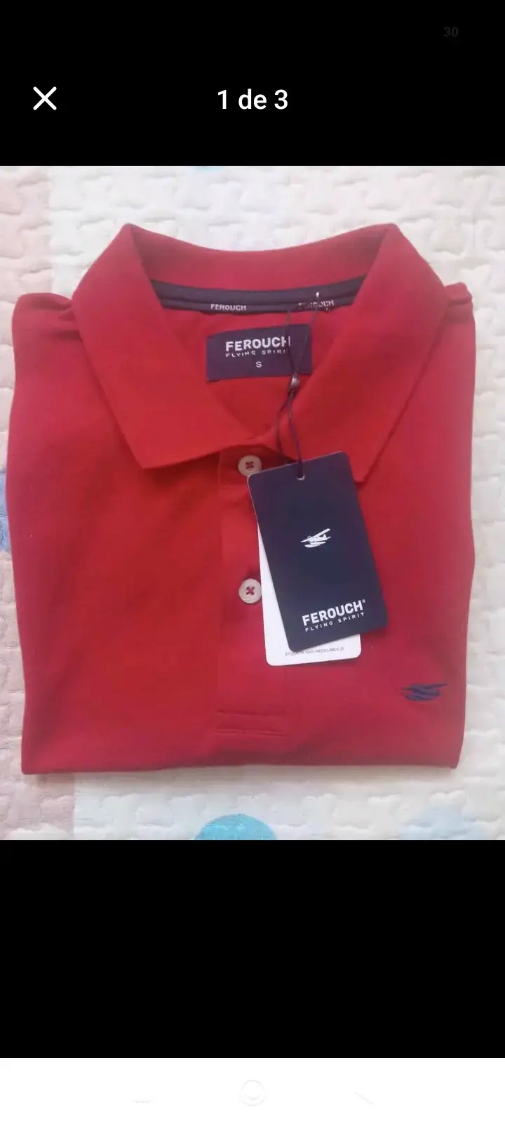Polera Polo Roja Ferouch para Hombre - 2