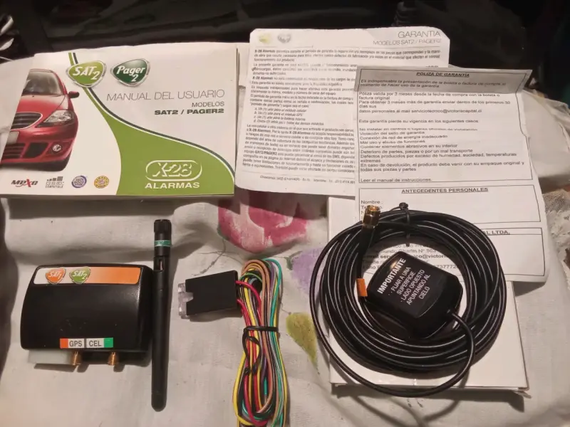 Alarma y GPS para auto X-28 con GPS y celular - 3