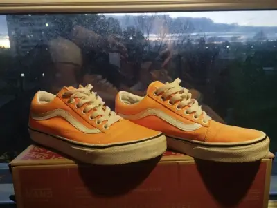 Zapatillas Vans Old Skool Naranja Talla 38 - miniatura 1