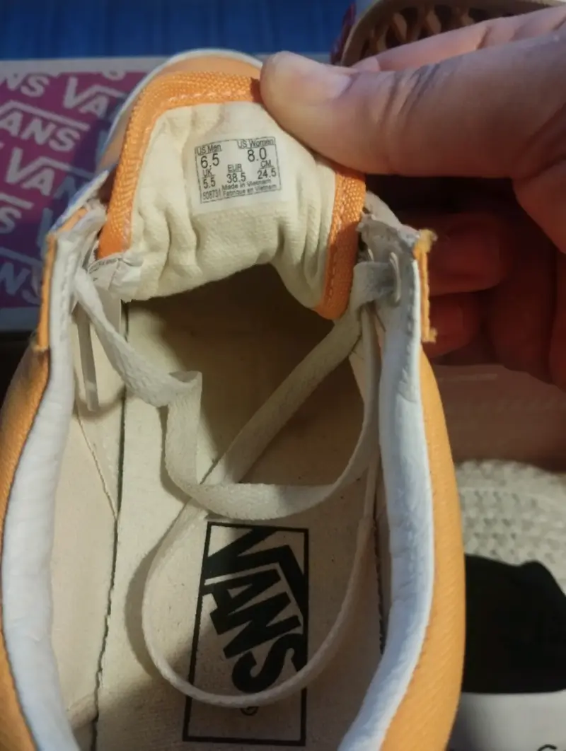 Zapatillas Vans Old Skool Naranja Talla 38 - 3