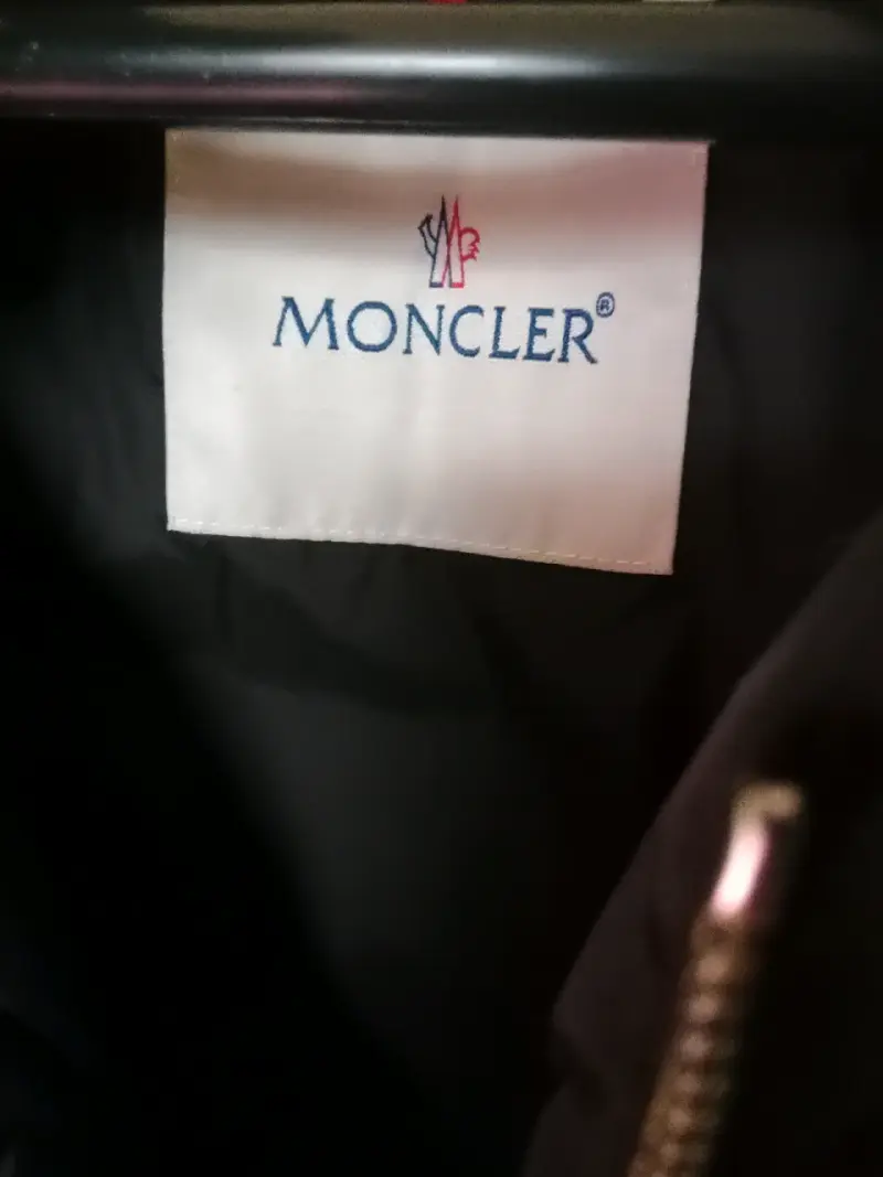 Chaqueta de plumas negra Moncler para hombre - 3