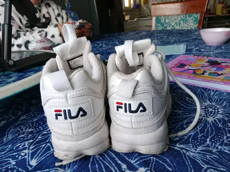 Zapatillas deportivas blancas Fila para niños - 2