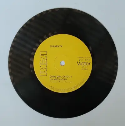 Disco de vinilo Tormenta RCA 45 RPM - miniatura 1