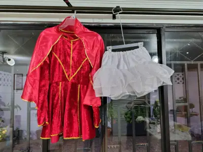 Traje diablada completo + botas - miniatura 1